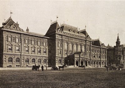 俄罗斯莫斯科杜马市政厅，1912年 作者 不明