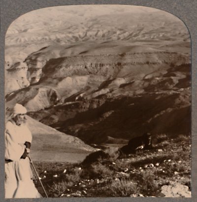 摩西应许之地的景象，c1900年 作者 不明