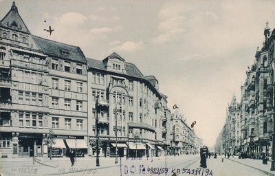 1910年代，德国柏林莫茨大街 作者 不明