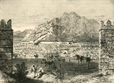 麦加附近的阿拉法特山（Mount Arafat），1890年。 作者 不明