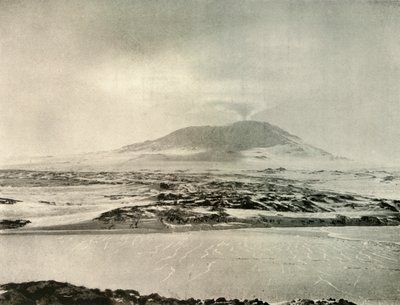 1908年6月14日，埃雷布斯山（Erebus）火山爆发，1909年 作者 不明