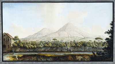 那不勒斯王国维苏威火山，约 1767 年 作者 不明