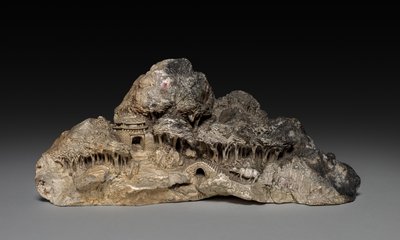 1800年代的山脉和风景。 作者 不明