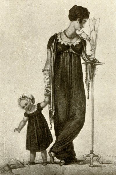 母婴哀悼服，1809年，1937年。 作者 不明