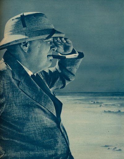丘吉尔先生间谍敌人，1942年。 作者 不明