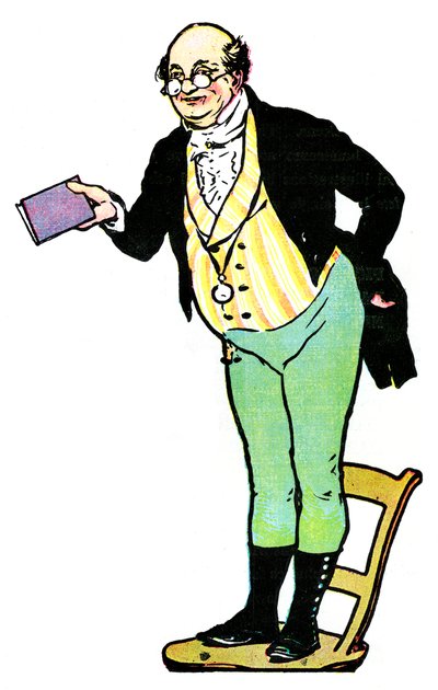 皮克威克先生，摘自查尔斯·狄更斯（Charles Dickens）的《皮克威克论文》（Pickwick Papers），1912年 作者 不明