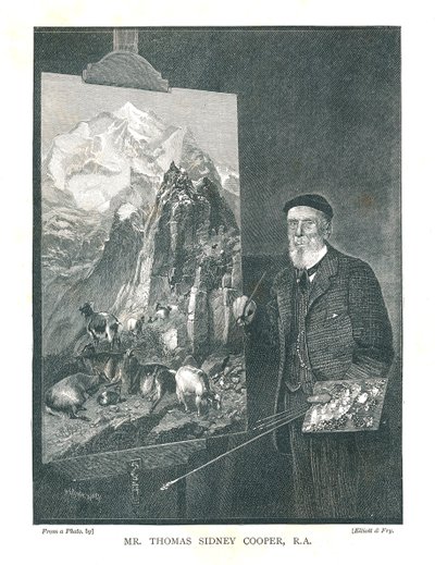托马斯·西德尼·库珀先生（RA），1894年 作者 不明