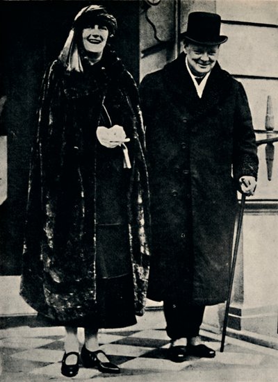 丘吉尔夫妇（Churchill），1923年，1945年。 作者 不明
