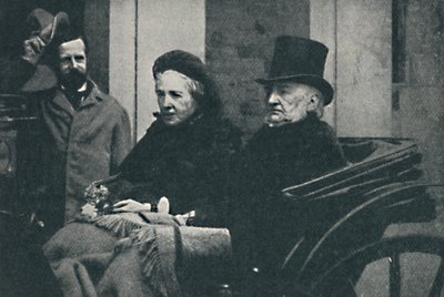 1900年大选，1892年，格拉德斯通夫妇驾车穿越格拉斯哥 作者 不明