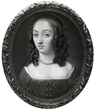 1899年，奥利弗·克伦威尔（Oliver Cromwell）的第二个女儿Claypole Elizabeth Cromwell夫人。 作者 不明