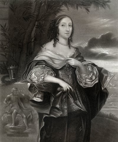 1899年，奥利弗·克伦威尔（Oliver Cromwell）的第二个女儿Claypole Elizabeth Cromwell夫人，1899年 作者 不明