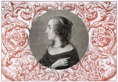 1899年，奥利弗·克伦威尔（Oliver Cromwell）的第二个女儿Claypole Elizabeth Cromwell夫人。 作者 不明
