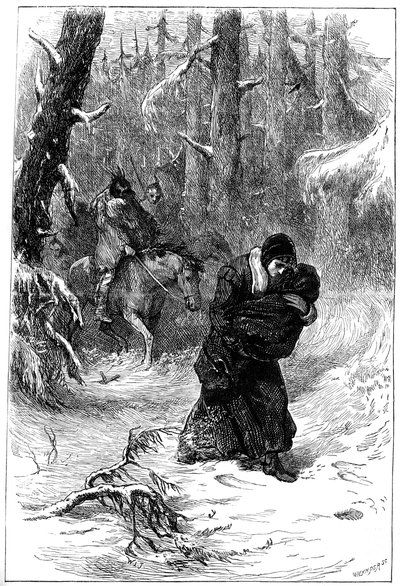 罗兰森夫人和印第安人，1676年1880年 作者 不明