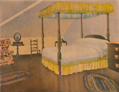 华盛顿夫人卧室夫人，1946年 作者 不明
