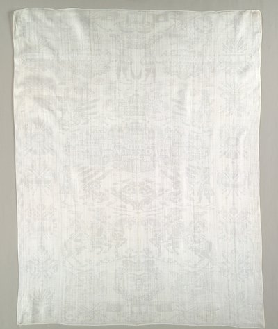 餐巾角1675年。 作者 不明