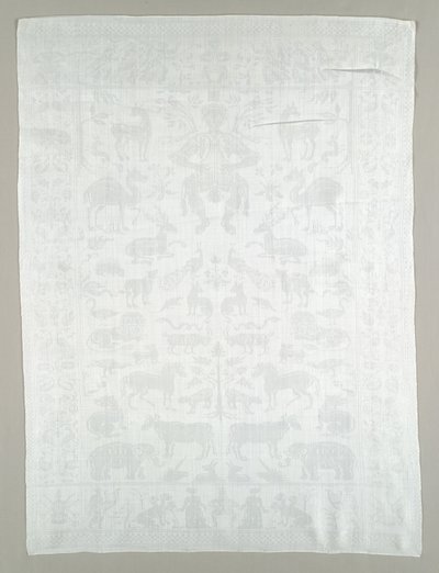 餐巾角1675年。 作者 不明