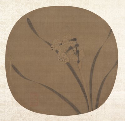 水仙，13世纪。 作者 不明