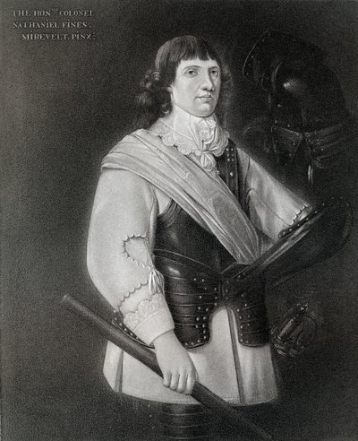 纳撒尼尔·菲恩斯（Nathaniel Fiennes），c1608-1669，英国政客，17世纪，1899年 作者 不明