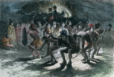 美国原住民头皮舞，c1875 作者 不明