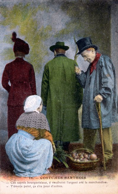 萨尔特民族服饰，c1900 作者 不明