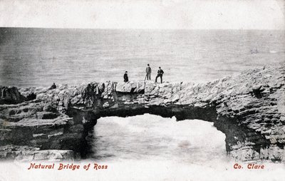 罗斯自然桥，爱尔兰克莱尔郡，1906年 作者 不明