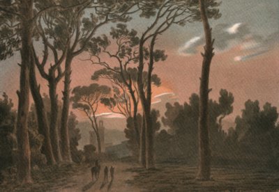 约在佛罗伦萨，约于1900年。 作者 不明
