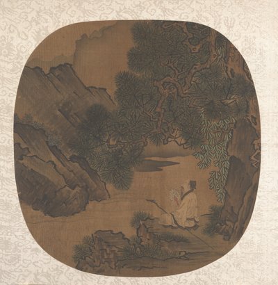 靠近泉水。 作者 不明