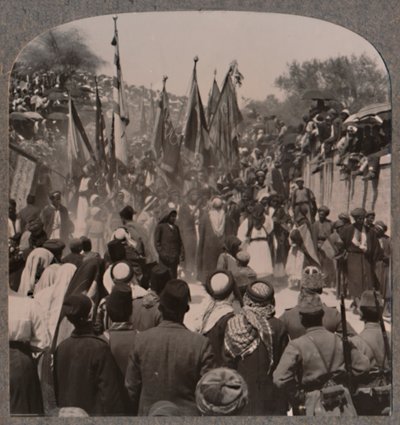 内比·穆萨（Nebi Musa）游行，c1900 作者 不明