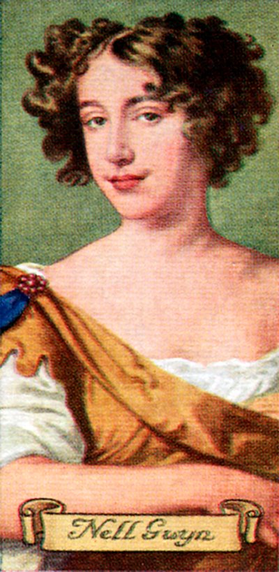 内尔·格温（Nell Gwyn），摘自一系列香烟卡，1935年 作者 不明