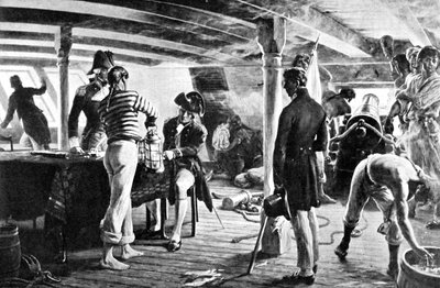 尼尔森（Nelson）于1801年在哥本哈根封印了他的历史性信息 作者 不明