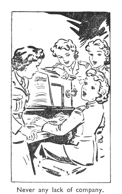 从未缺少公司，1940年 作者 不明
