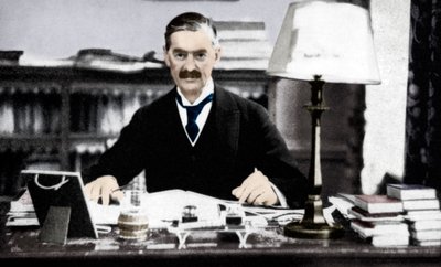 内维尔·张伯伦（Neville Chamberlain）1869-1940，英国首相，c1930年代1936 作者 不明