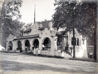 1904年世界博览会上的新墨西哥州大楼 作者 不明