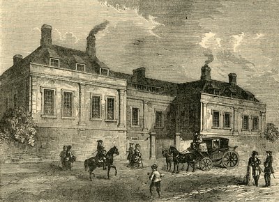 纽卡斯尔大厦，c1872。 作者 不明