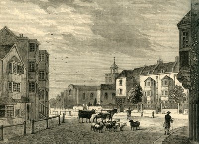 1820年，c1878年的牛顿（Newington Butts）。 作者 不明