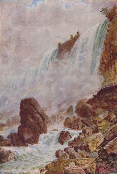 尼亚加拉大瀑布，1924年 作者 不明