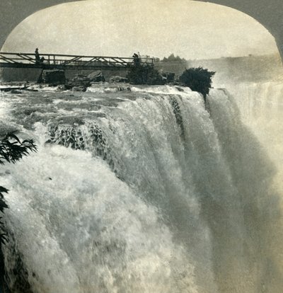 尼亚加拉！西方世界的奇迹……尼亚加拉大瀑布。美国纽约，1897年。 作者 不明