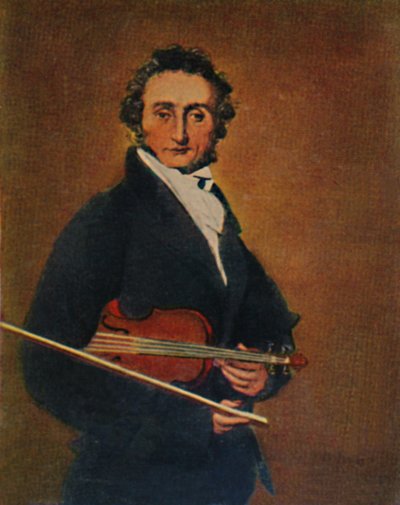 尼科尔·帕格尼尼（NiccolòPaganini）1782-1840，1934年。 作者 不明