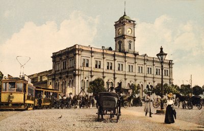 尼古拉斯火车站，俄罗斯莫斯科卡兰奇约夫斯基广场，c1904-c1905 作者 不明