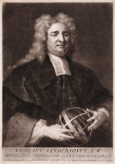 Nicholas Saunderson, English mathematician 作者 不明