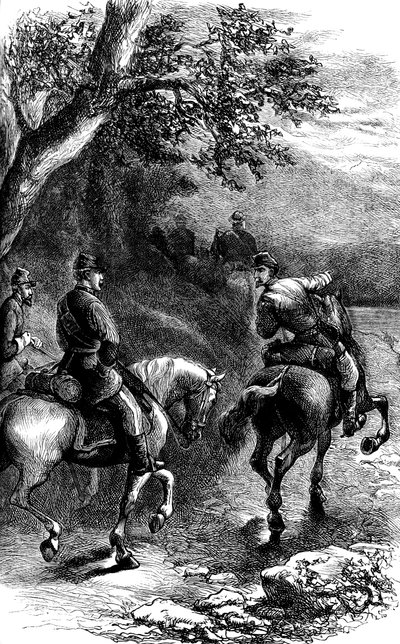 弗吉尼亚州哈珀斯·费里（Harpers Ferry）夜行军，c1861 c1880 作者 不明
