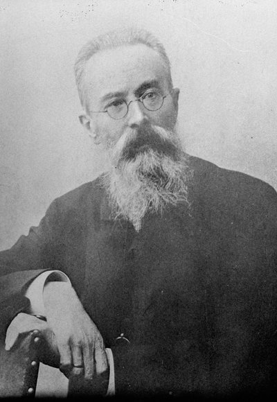 Nikolai Rimsky-Korsakov，俄罗斯作曲家，1890年代 作者 不明