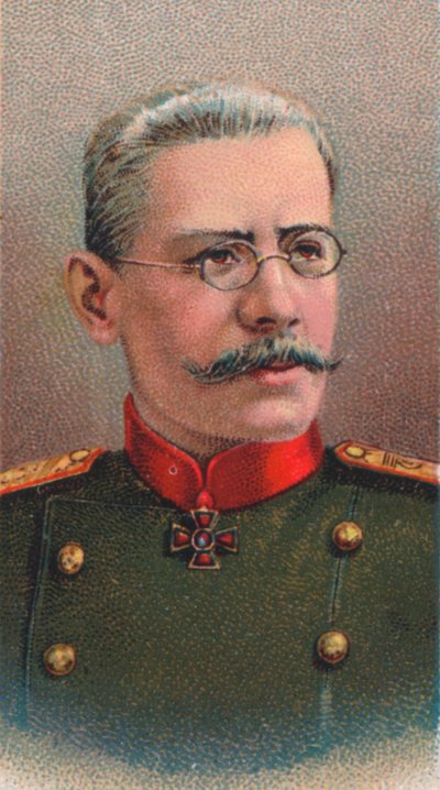 尼古拉·弗拉基米罗维奇·鲁兹斯基（Nikolai Vladimirovich Ruzsky）1854-1918年，第一次世界大战的俄罗斯将军，1917年 作者 不明