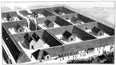 硝酸甘油加工厂，炸药工厂，瓦尔博尔米达，意大利岑吉奥附近，1888年 作者 不明