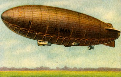 Norge N-1飞艇，1923年，1932年。 作者 不明