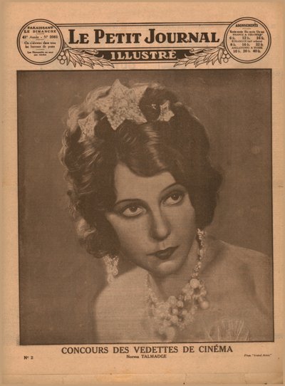 诺玛·塔尔麦（Norma Talmadge），1930年。 作者 不明