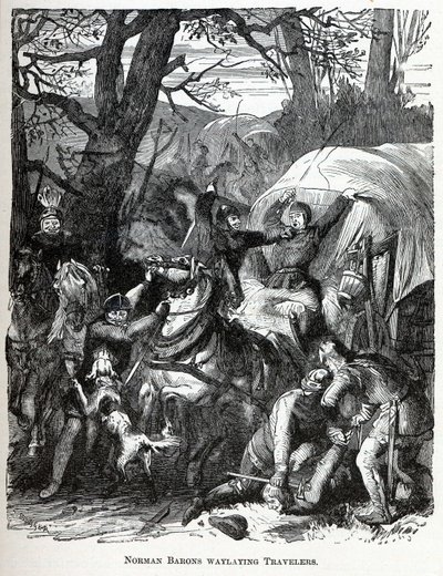 诺曼男爵行人旅行者，1882年 作者 不明