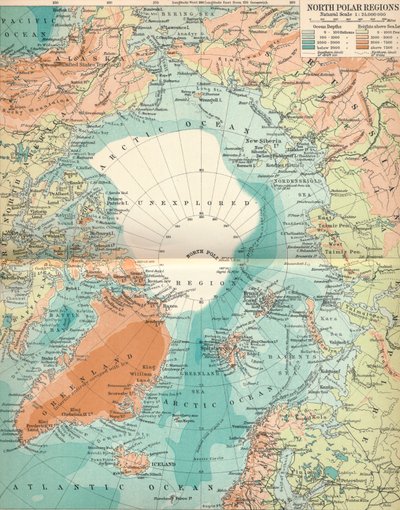 北极地区，c1903，1904年 作者 不明