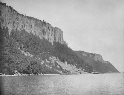 哈利逊河（Hadson River），帕利塞兹（Palisades）北端，建于1897年。 作者 不明