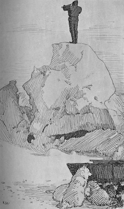 1895年4月7日，冰，地平线上的冰 作者 不明